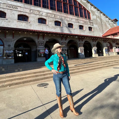 Aztec Wild Rags (Cimarron Cowboy) Silk Scarf