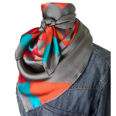 Aztec Wild Rags (Dusk in the Saddle) Silk Scarf
