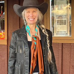 Western Wild Rags (Wild Thunderbird) Silk Scarf