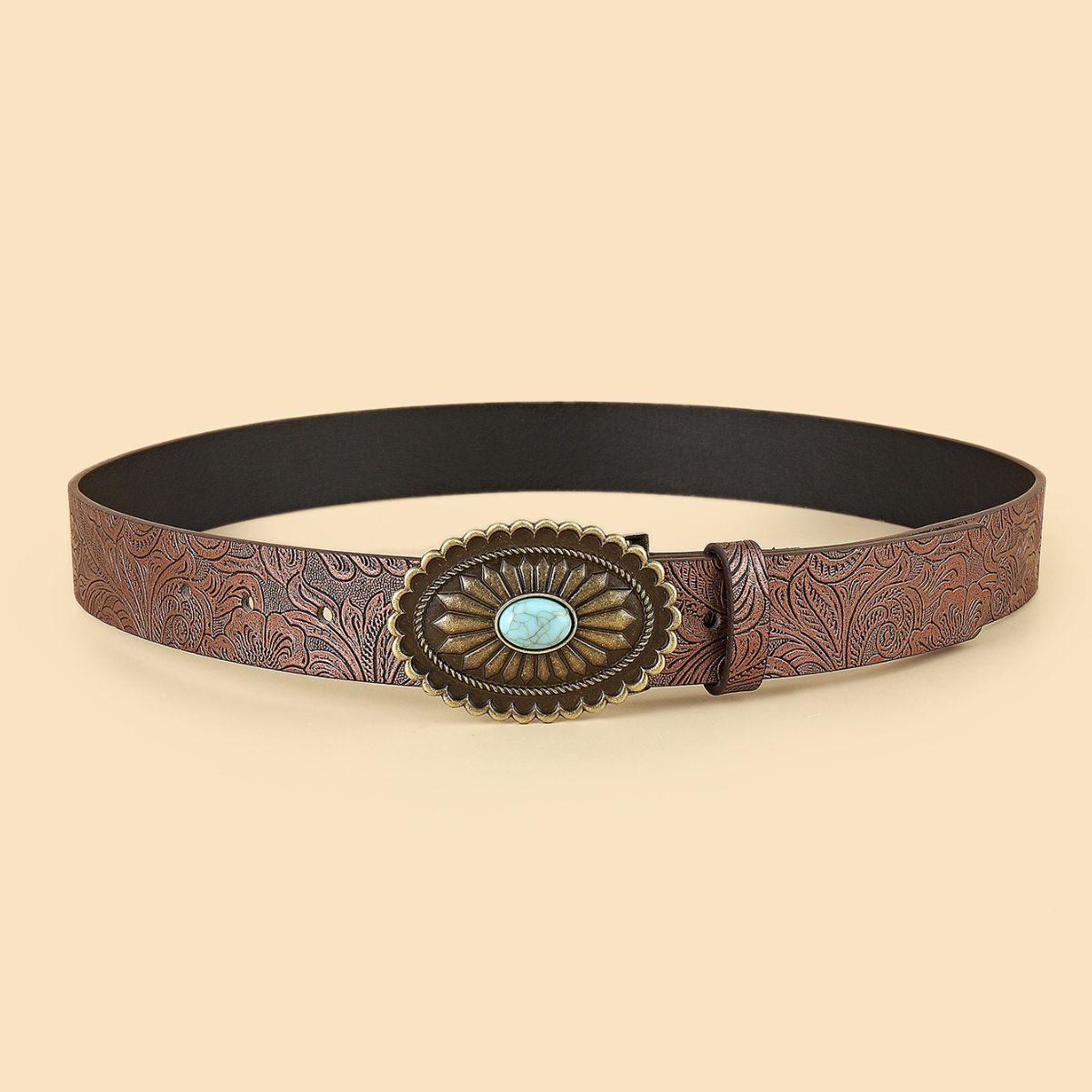 Boho cowboy belt handmade accessory 