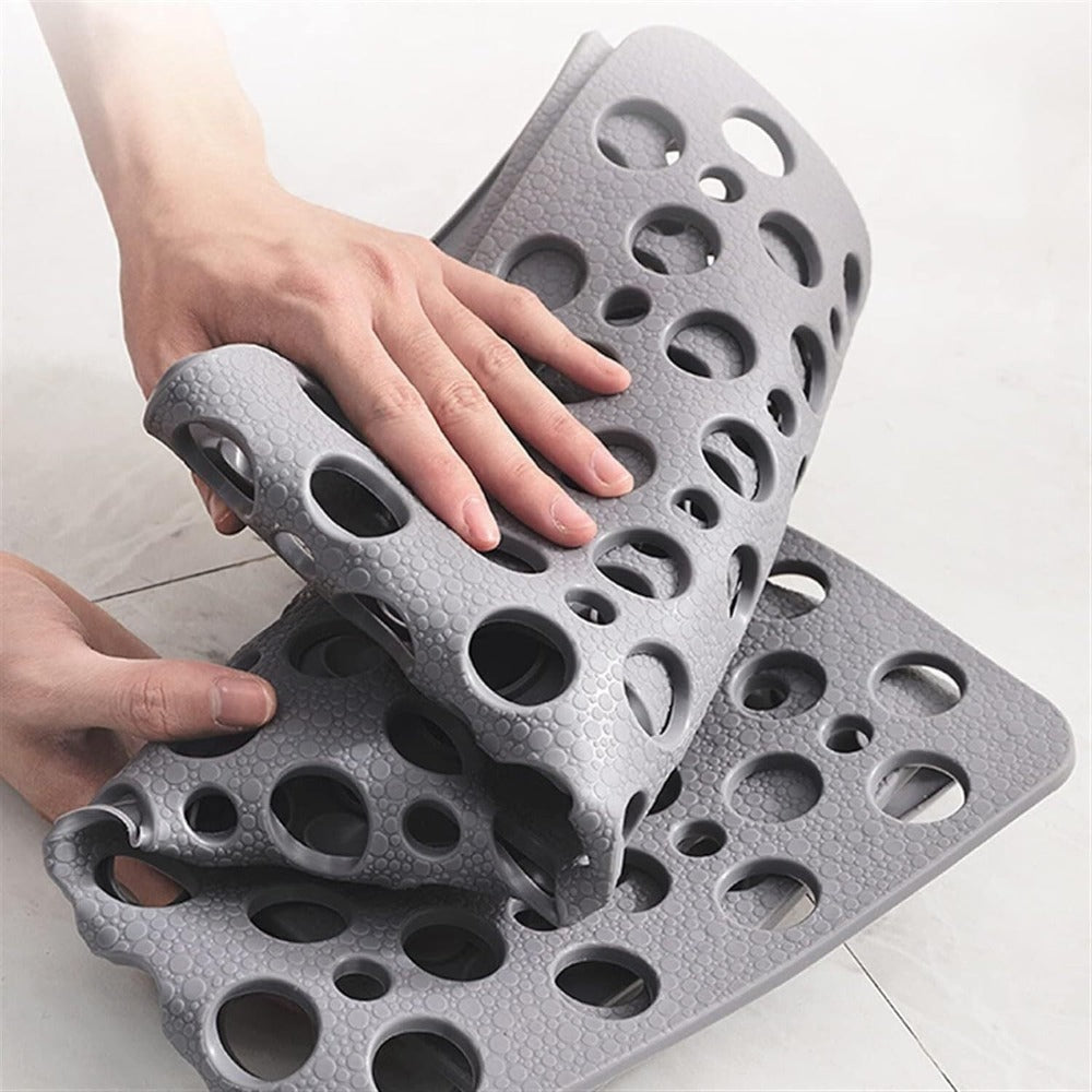 LoomVita Secure Shower Mat with Suction Cups