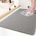 LoomVita Soft Shower Mat with Drainage Design