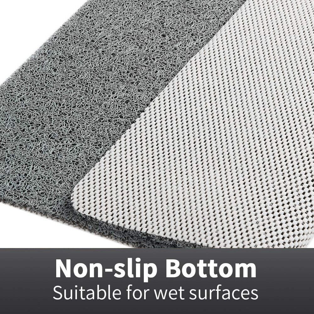 LoomVita Soft Shower Mat with Drainage Design