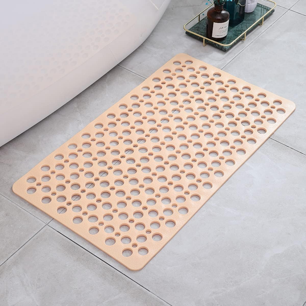 LoomVita Secure Shower Mat with Suction Cups