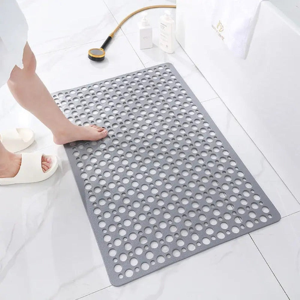 LoomVita Secure Shower Mat with Suction Cups