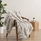 Chic Casa Faux Fur Blanket