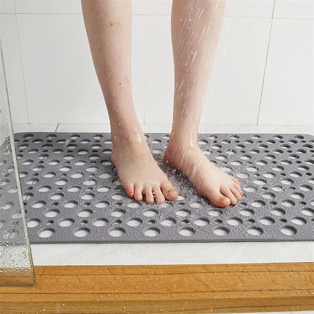 LoomVita Secure Shower Mat with Suction Cups