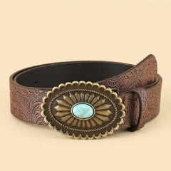 Boho cowboy belt handmade accessory 