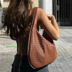 Boho handmade accessory Woven Hobo Shoulder Bag
