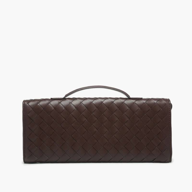 Woven Flap Clutch Shoulder Bag Handbag