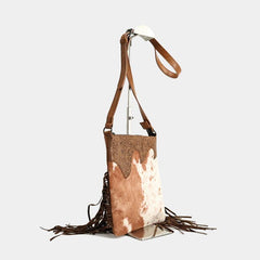 Western Cowboy Boho Textured Crossbody Bag