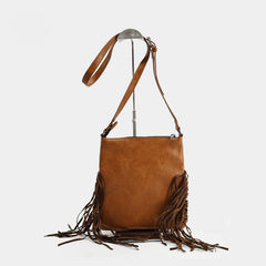 Western Cowboy Boho Textured Crossbody Bag