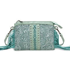 Handmade Western Crossbody Tasseled Shoulder Bag