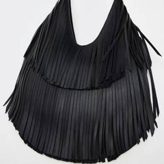 Hippie Tassel PU Shoulder Bag