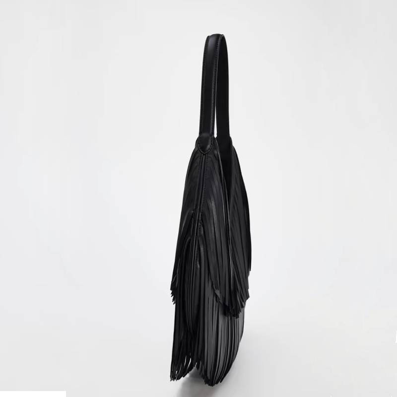 Hippie Tassel PU Shoulder Bag