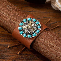 Hippie Turquoise Adjustable Bracelet Accessory