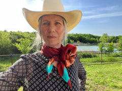 Aztec Wild Rags (Sunset in the Saddle) Silk Scarf